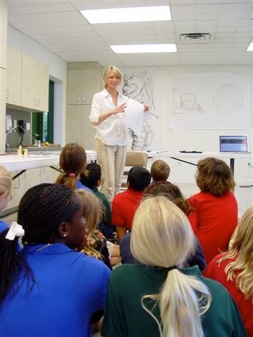 Ocean Reef Private School- Ocean Reef Club, Key Largo Florida - " Educational Iconographic Mural"