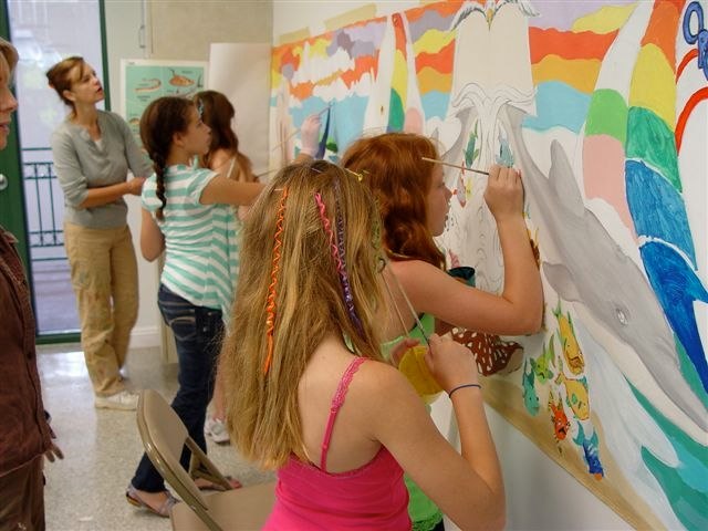 Ocean Reef Private School- Ocean Reef Club, Key Largo Florida - " Educational Iconographic Mural"