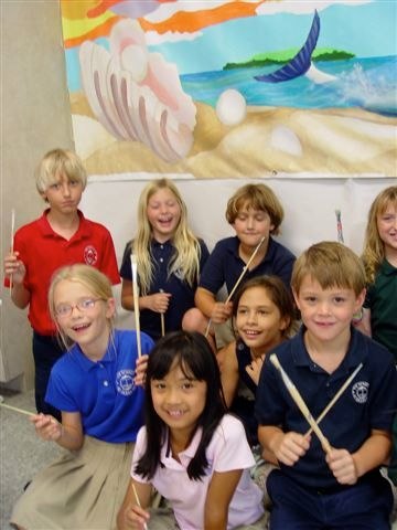 Ocean Reef Private School- Ocean Reef Club, Key Largo Florida - " Educational Iconographic Mural"