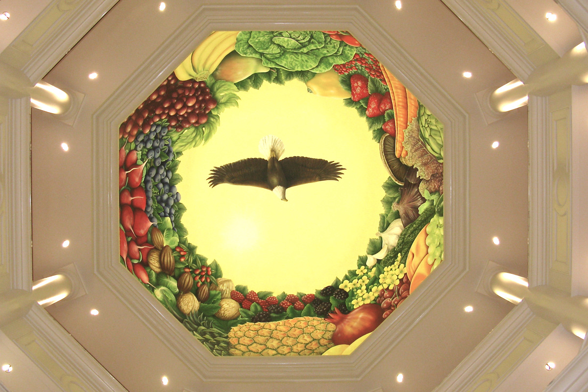 North Carolina Research Campus - Dole Foods Mural - "Superfoods"