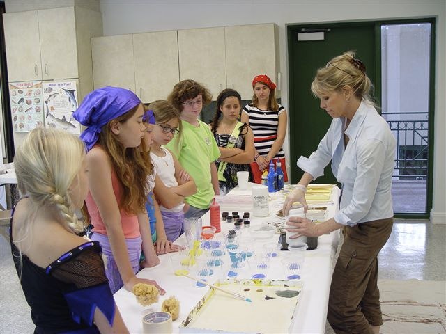 Ocean Reef Private School- Ocean Reef Club, Key Largo Florida - " Educational Iconographic Mural"