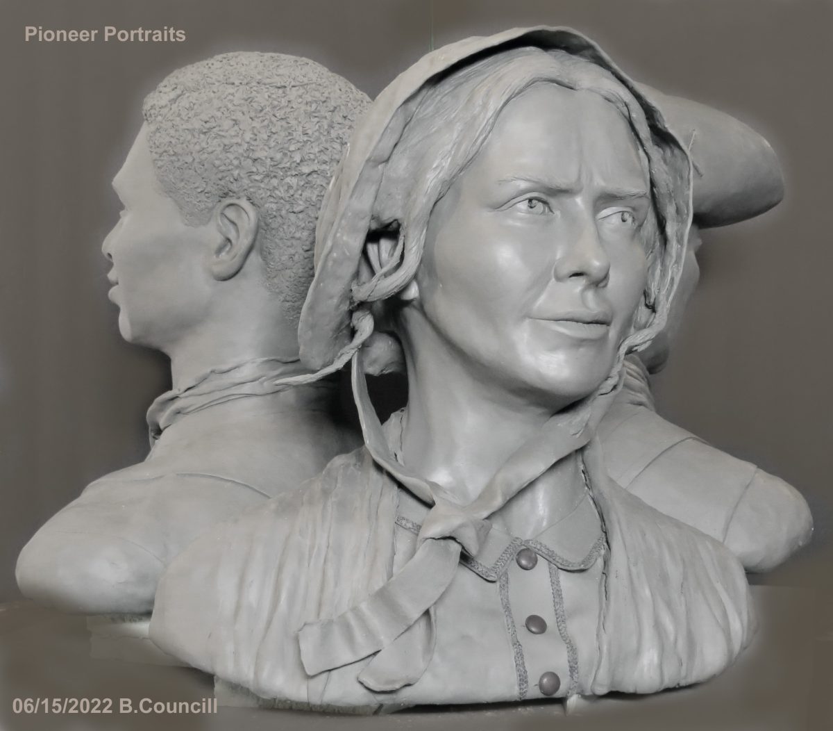 Pioneer Portraits Clay to Bronze